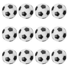 24St Stevige Zwarte Tafelvoetbalballen Kunststof Voor