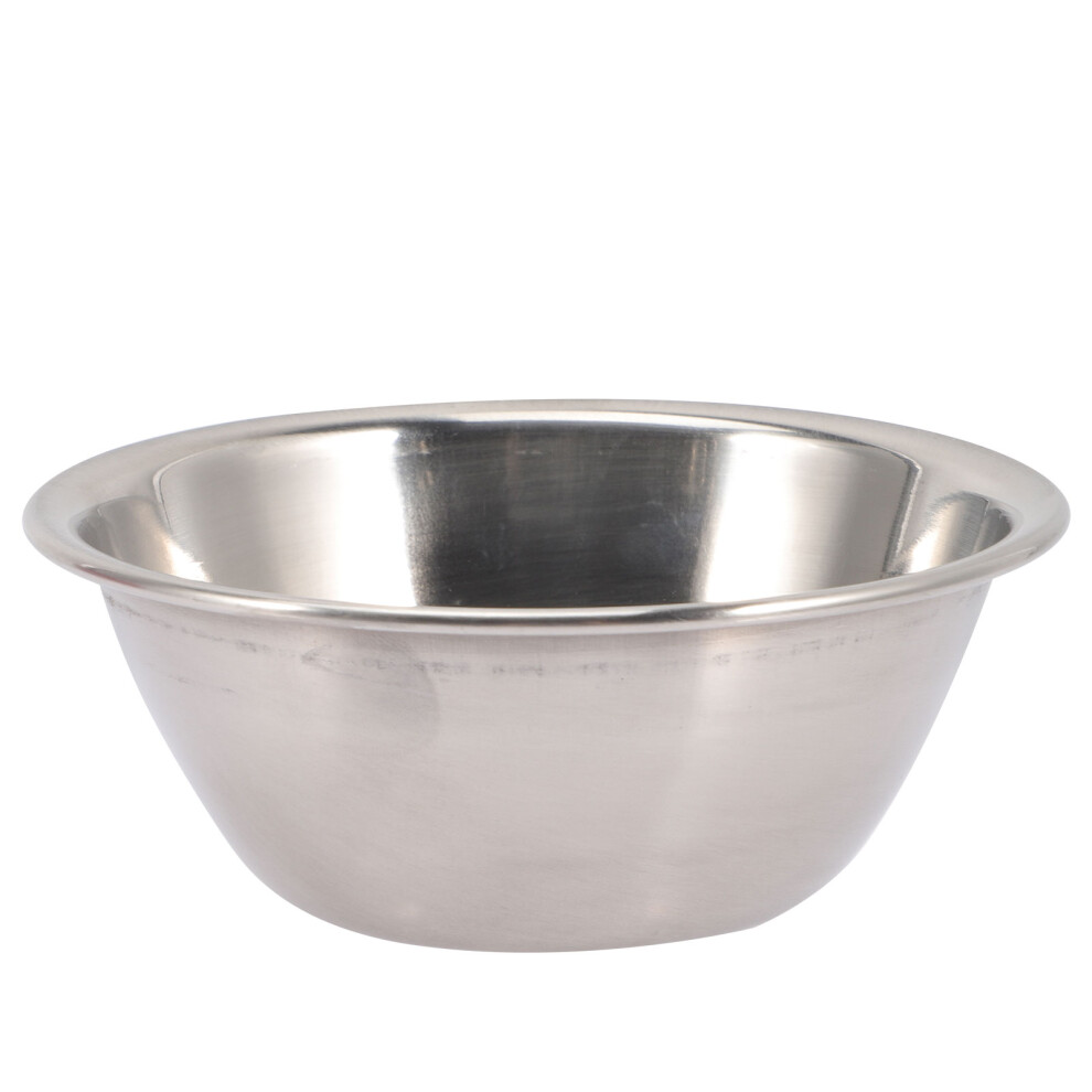 Iplusmile 5Pcs Durable Stainless Steel Bowl Silver Cotton Ball And Tool Storage