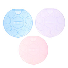 6Pcs Recyclable Plastic Pigment Trays for Watercolor Painting