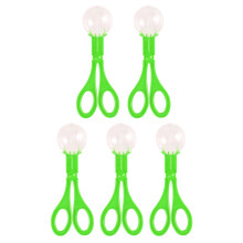 25Pcs Safe Green Plastic Scissor Catchers Kids Outdoor Play Clamps