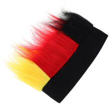 5Pièces Perruques Multicolores Pour Supporters Allemandes