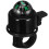 3Pcs Bicycle Bell Black with Compass for Mountain and Electric Bikes 1