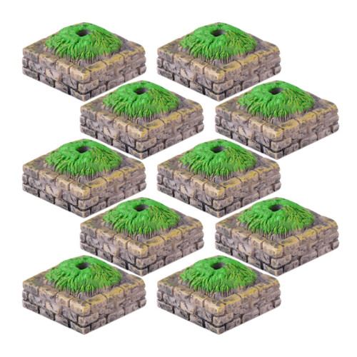 50Pcs Simulation Tree Altar Base for Decorative Sand Table