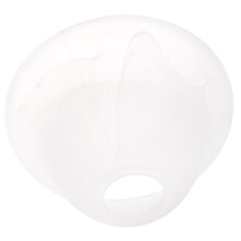 2Pcs White Glass Lampshade Pendant Decorative Ceiling Light