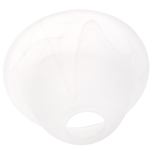 2Pcs White Glass Lampshade Pendant Decorative Ceiling Light