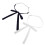 2Pièces Nœud Papillon Uniforme Léger Strap Long Ajustable Coloré 1