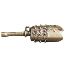 3Pcs Golden Brass Mini Chime Decor Small Desktop Musical Instrument