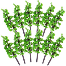 300Pcs Green Landscape Model Trees for Home and Desk Decoration