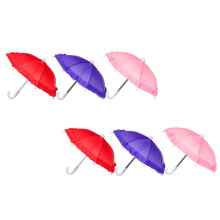 12Pièces Petites Dentelle Colorée Jouet Accessoire Enfant