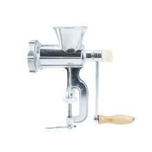 2Pcs Silver Meat Mincer Manual Sausage Stuffer Aluminium Alloy Tool