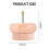 DIY Making Bead Spinner Holder Gem Workshop Wooden Crafting Project Stringing with  Eye Needle Gifts 8