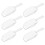 12Pcs Clear Plastic Scoopers Ideal Ice for Weddings 1