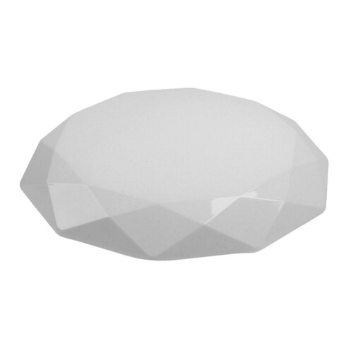 2Pcs White Diamond Shape LED Ceiling Lights Easy Install Mount Lamps