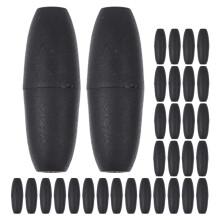 150Pcs Breakaway Clasps for DIY Crafts Black Plastic Connectors