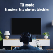 5.4 Audio-Sender und -Empfänger 2-in-1 für TV, PC, Kopfhörer, Autocomputer