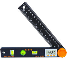 3Sets Multifunction Electronic Angle Finder Rule for Home Carpentry