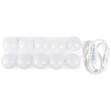 2Pcs White LED Vanity Mirror Lights USB Powered Makeup Light Bulbs