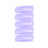 15Pcs Purple Plastic Eyeglasses Case Storage Glasses Box with Lining 1