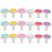 36Pcs Electric Nail Grinding Heads Baby Nail File Pads Assorted Color