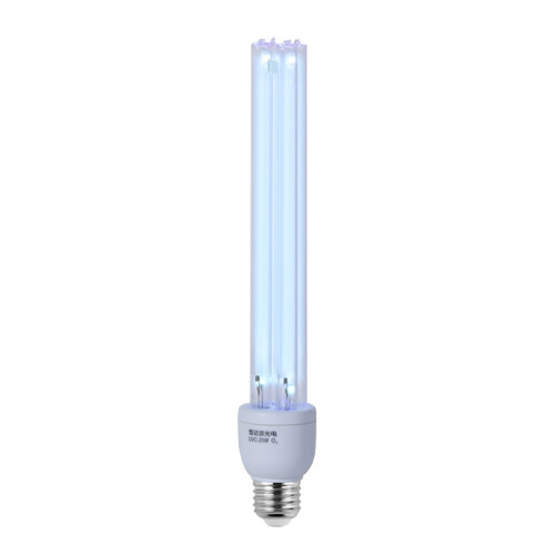 2Pcs Compact White Uv Sterilization Handheld Lamp for Home and Car Use