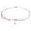 2Pcs Multilayer Butterfly Beaded Bracelet Multicolor Versatile Style 1