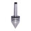 2Pcs Silver Live Tailstock Centers 40Cr Steel for Lathe Work 1