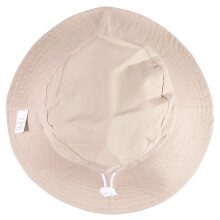 3Pcs Beige Bucket Hat Kids Sun Protection Adjustable Strap Comfortable