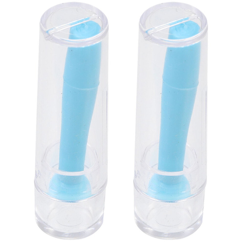 Iplusmile 8Pcs Small Silicone Rgp Lens Sticks Portable Contact Lens Supply