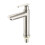 3Pcs Solid Stainless Steel Silver Prep Sink Faucet Single Hole Kitchen 1