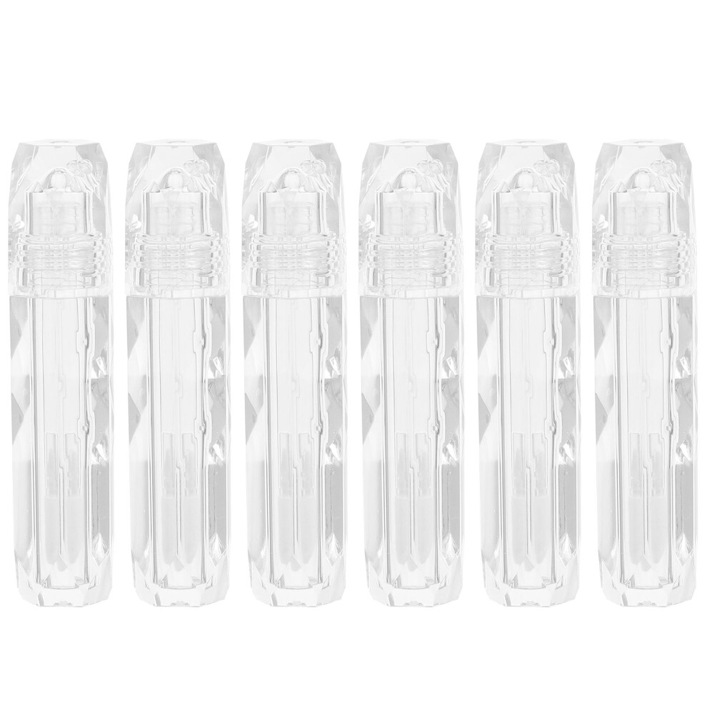 Iplusmile 24Pcs Transparent Lip Gloss Tubes Durable Abs Diy Lip Balm Containers