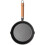 2Pcs High-Grade Nonstick Cast Iron Pan Black Flat Frying Pan 1