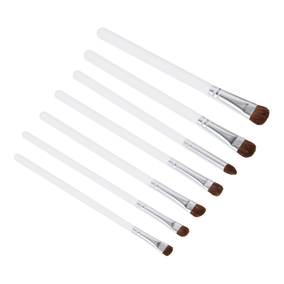 Artibetter White 28Pcs Eye Shadow Brush Set For Women Professional Makeup Tools