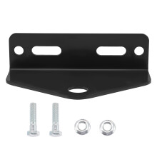 3Pcs Steel Zero Turn Mower Trailer Hitch Heavy Duty Black Universal