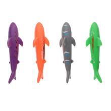 16Pcs Funny Diving Sharks Bright Colorful Pool Toys for Kids Swimming