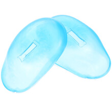 6Pcs Blue Silicone Ear Covers Durable Ear Protection for Hairdressing