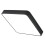 2Pcs Modern Style Black Flush Light Fixture LED Ceiling Lamp for Home 1