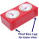 Mechanical Chess Timer Retro Large Dial Design Official Clocks Timer No Battery Needed for Chess Game Timer Clock 5