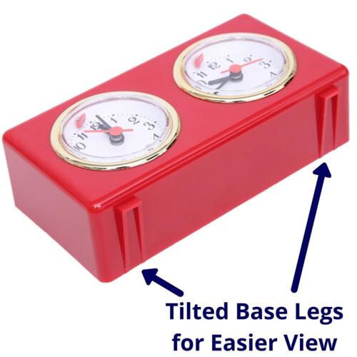 Mechanical Chess Timer Retro Large Dial Design Official Clocks Timer No Battery Needed for Chess Game Timer Clock 2