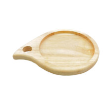 3St 2-in-1 Snijplank En Potmat Met Natuurlijke Beige Afwerking