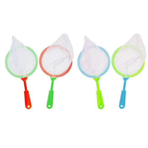 8Pcs Plastic Large Kids Catcher Nets Multi Use Bath Toy Adventure Tool