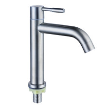 2Pcs Stainless Steel Kitchen Faucet Silver Water Tap Modern Home Use