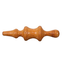 Khaki Wood Jewelry Chain Polishing Mandrel with Ergonomic Grip