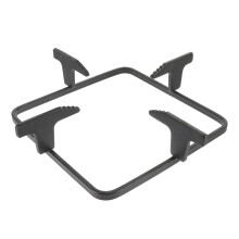 2Pcs Black Cast Iron Gas Stove Holder High-Temperature Resistant Rack