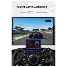 For for for MOZA Steering Wheel Simracing Car Game PC USB Meter Light Digital LED Display Mod
