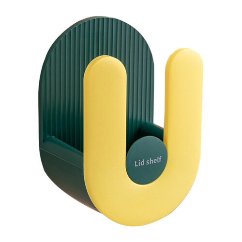 3Pcs Wall-Mounted Pan Lid Rack Cutting Board Holder Kitchen Rack
