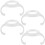 12Pcs Baby Bottle Handle White Silicone for Easy Feeding 1