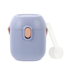 3Pcs Purple Baby Formula Storage Box with Spoon Sealed Portable Holder