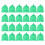 100Pcs Green Non-Woven Grape Breeding Bags Fruit Protection Covers 1