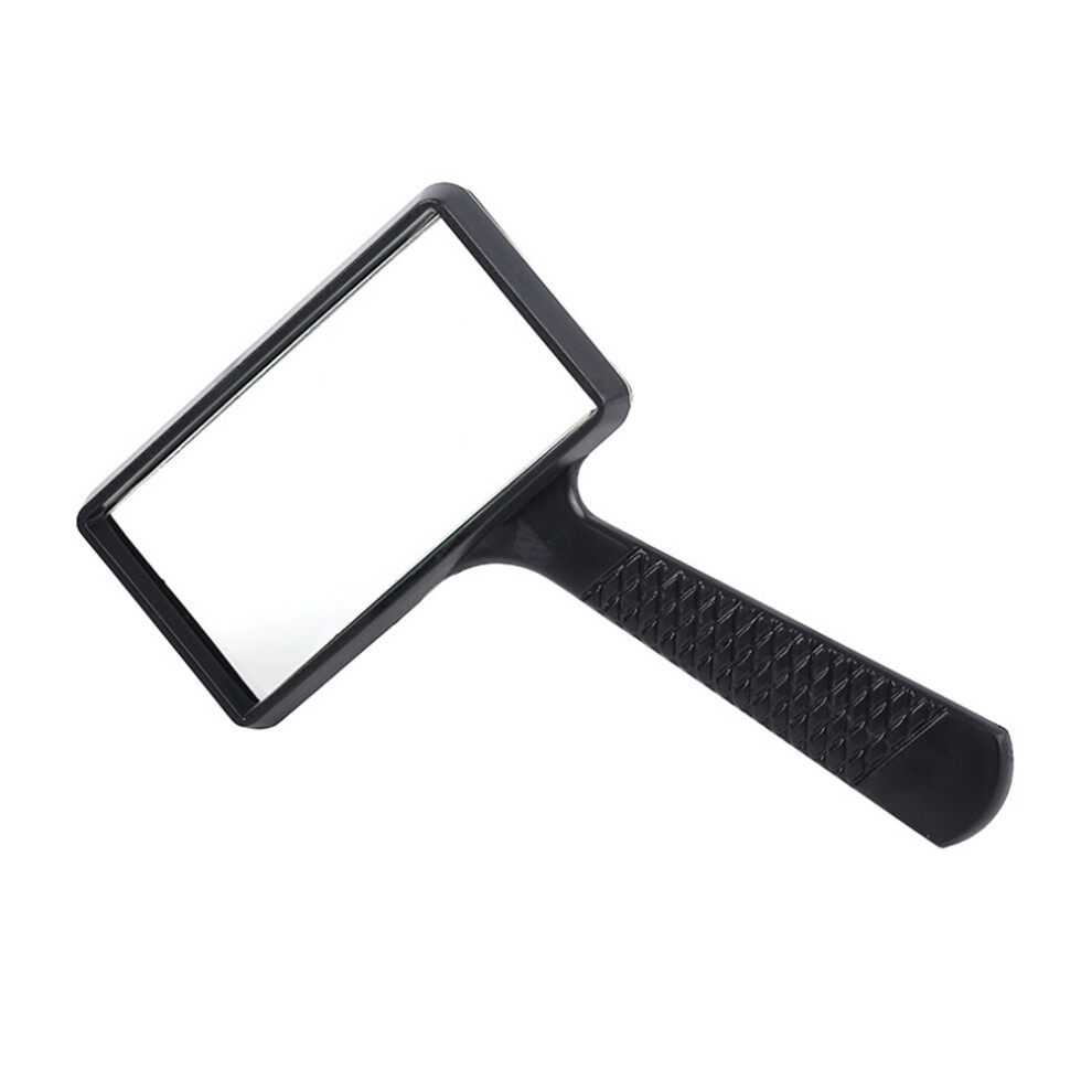 Villcase Black 3Pcs Magnifier For Reading Portable Handheld Magnifying Glass