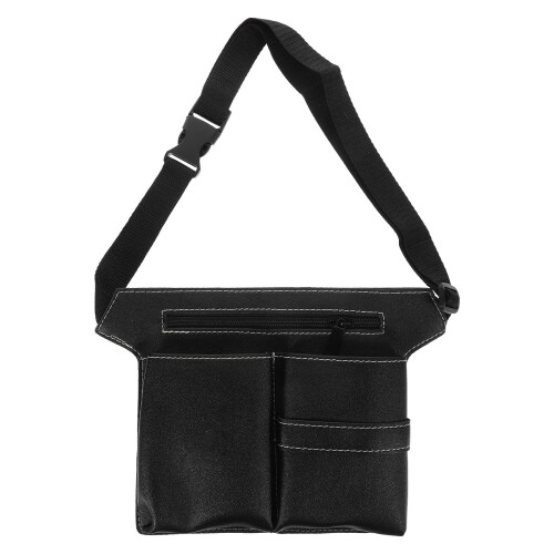 3Pcs Hairdressing Tools Belt Black Scissors Pouch for Professionals